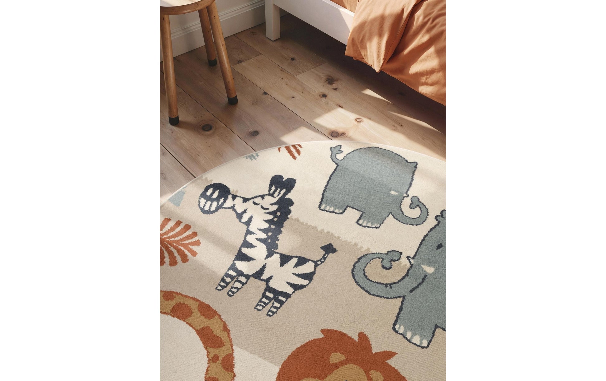 Hanse Home Kinderteppich Savanna – 160 cm, Mehrfarbig, 100% Polypropylen
