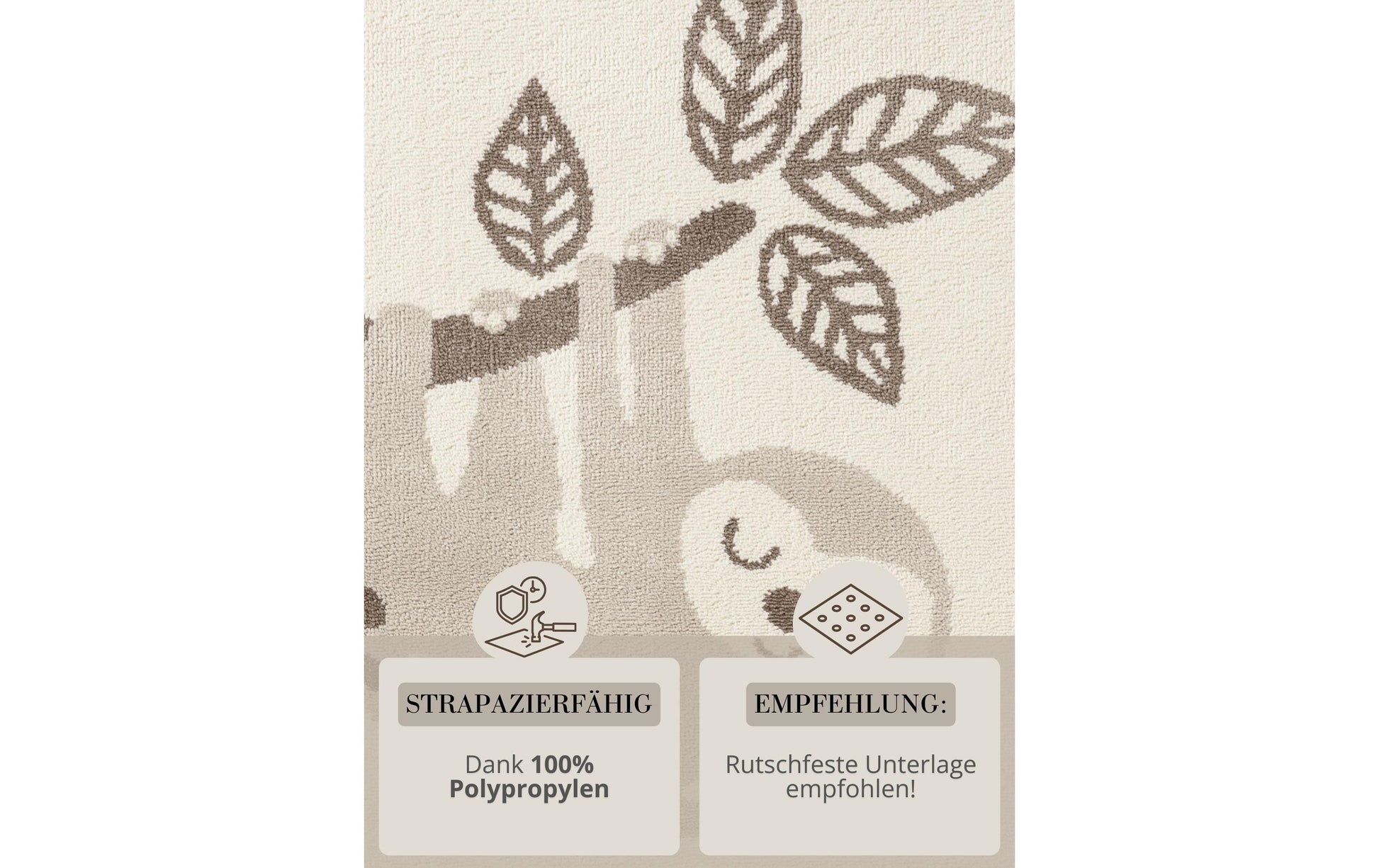 Hanse Home Spielteppich – für 120 × 170 cm – Polypropylen, mehrfarbig