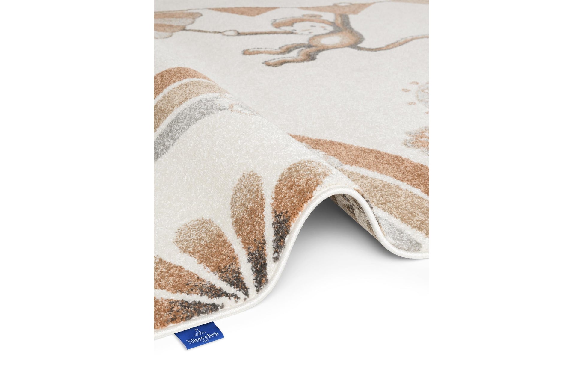 Villeroy & Boch Lion Summer Party Teppich – 160 × 230 cm – Polypropylen, beige