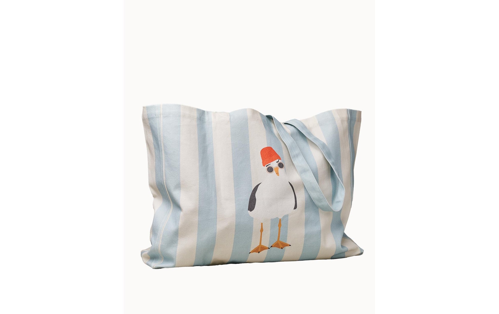 Chic-mic Stofftasche, Bio-Baumwolle, Motiv Sea Gull, 480×420×140 mm