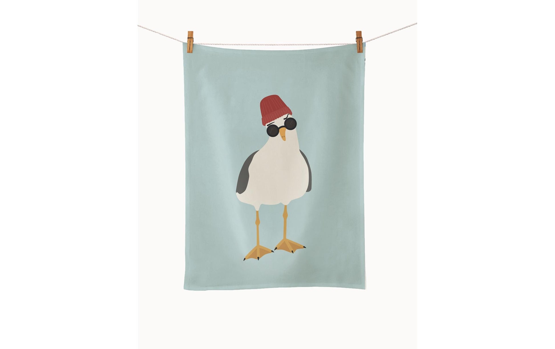 Chic-mic Chic Mic Geschirrtuch Sea Gull – assortiert – 50 × 70 cm – Baumwolle