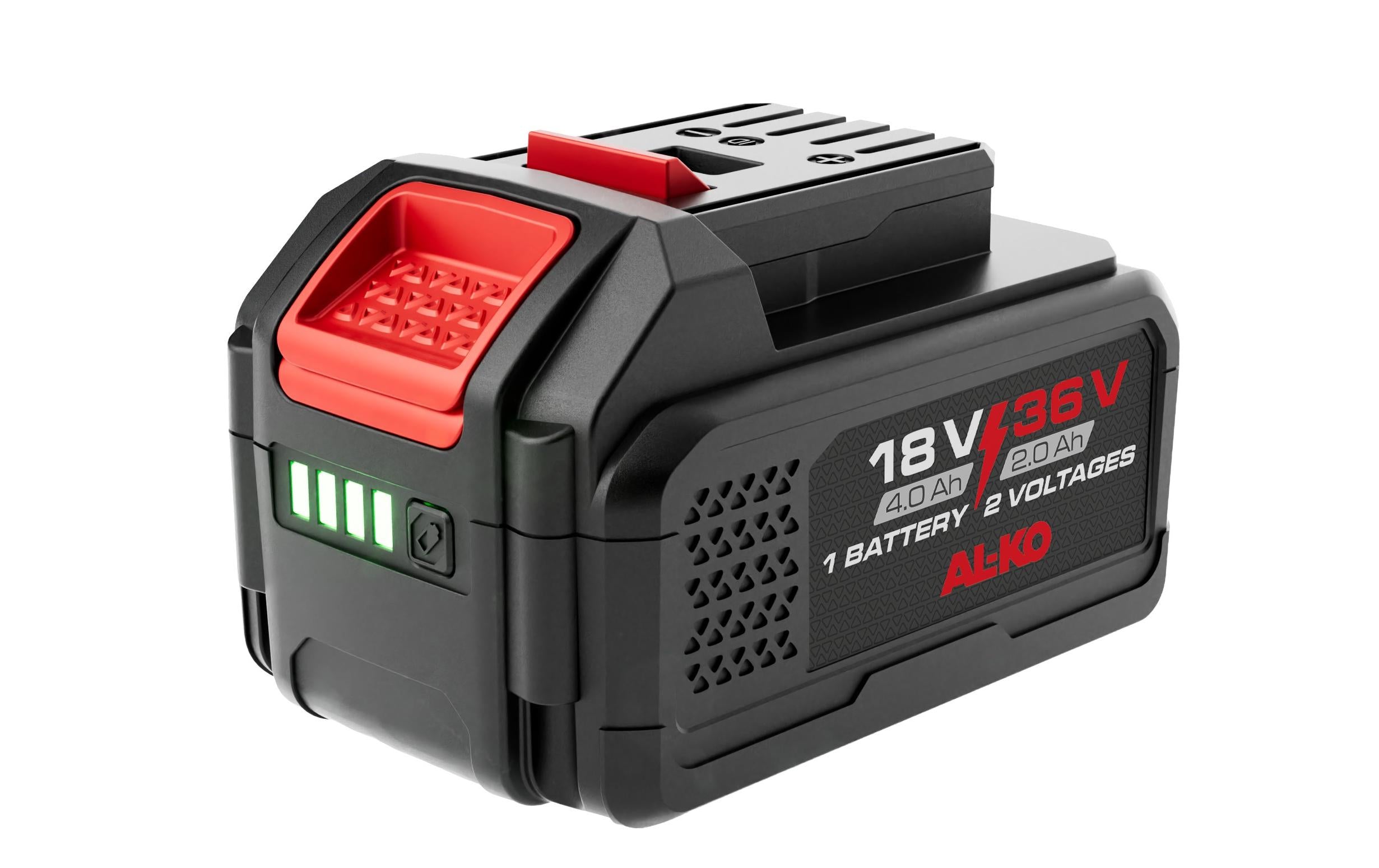 AL-KO ENERGY FLEX Akku 36 V 4 Ah (72 Wh) – Li-Ion – für AL-KO 18 V / 36 V Geräte