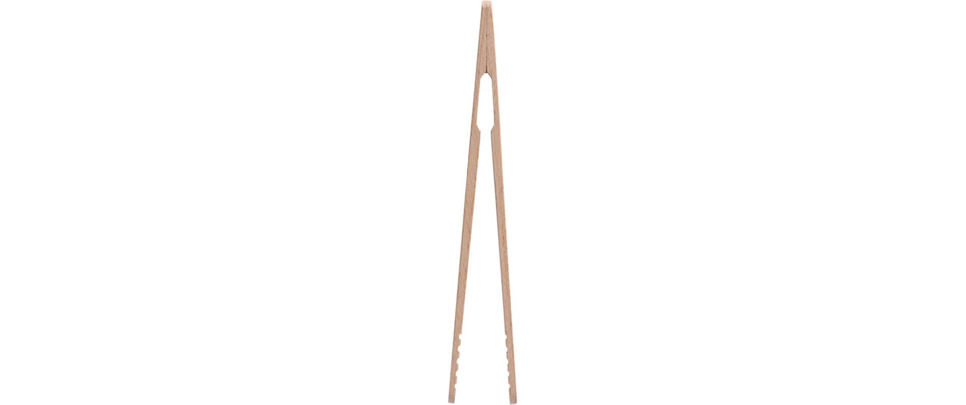 Esschert Design Einmach- & Fermentationszange, 3,2 × 1,2 × 18,2 cm, Buchenholz/ABS (Synthetik), Braun