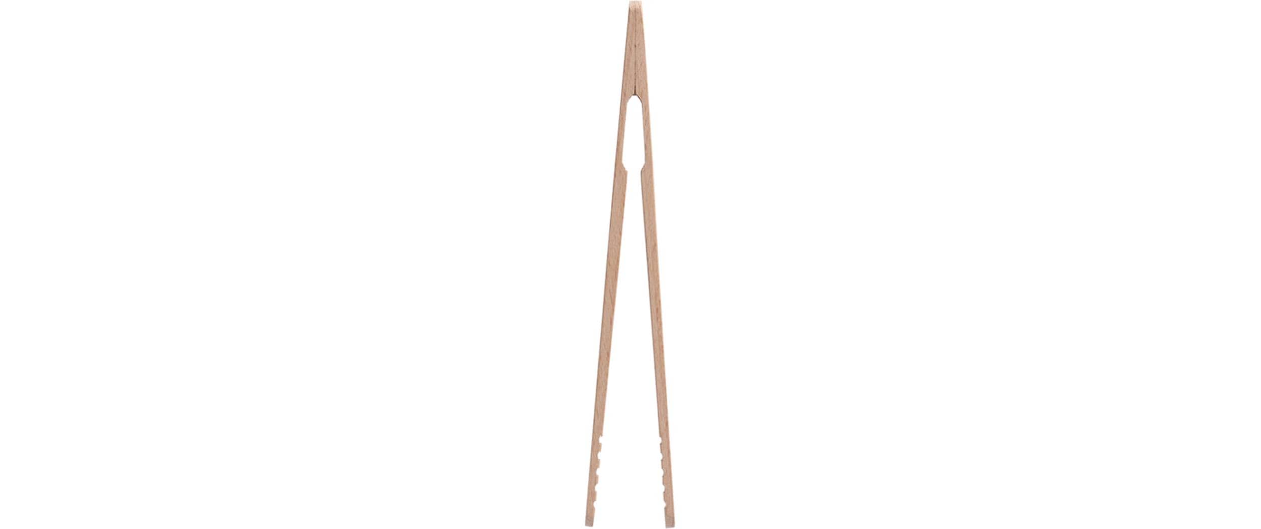 Esschert Design Einmach- & Fermentationszange, 3,2 × 1,2 × 18,2 cm, Buchenholz/ABS (Synthetik), Braun