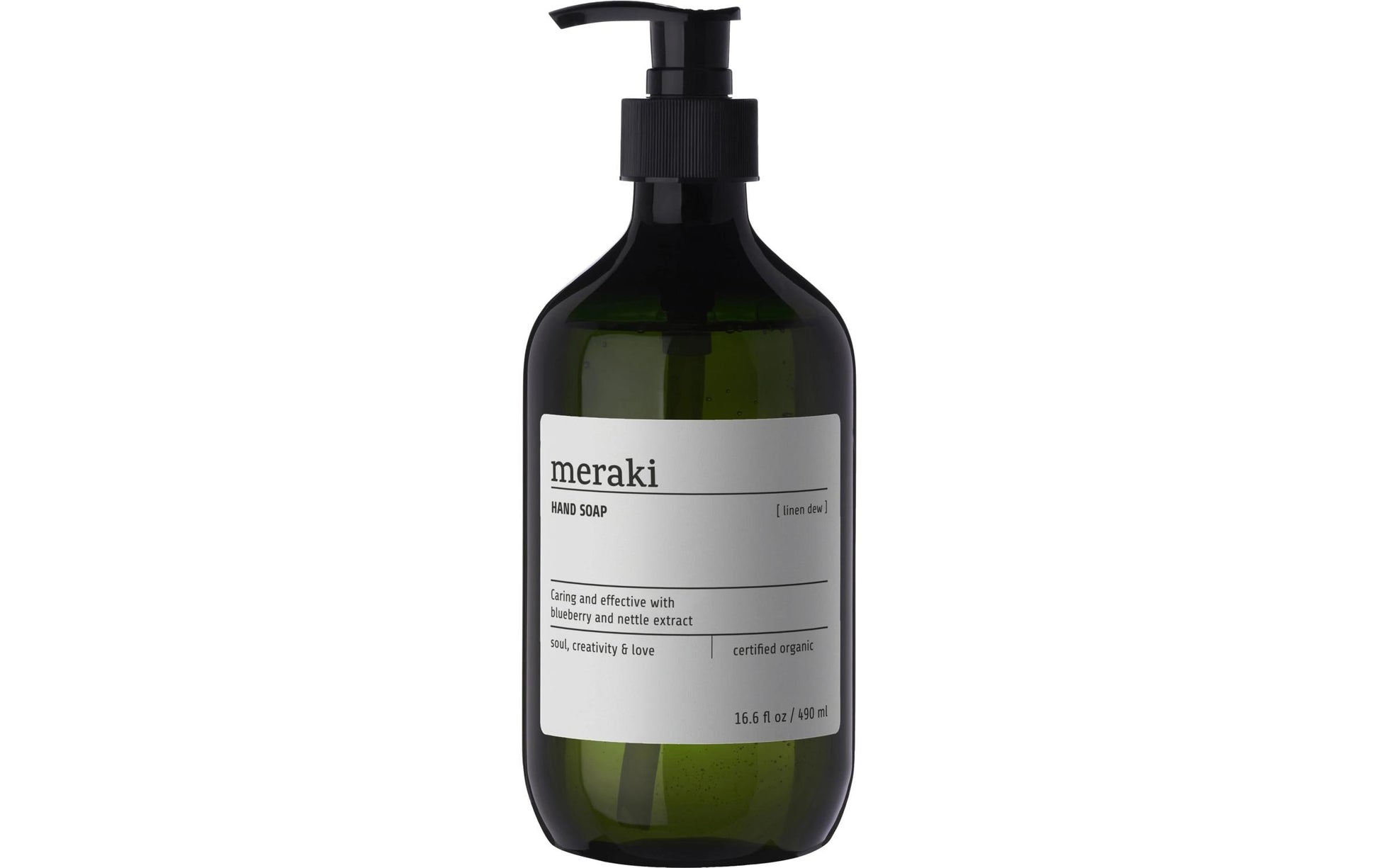 Cisco Meraki Flüssige Handseife – Patchouli, Pfefferminze – Pumpflasche – 490 ml