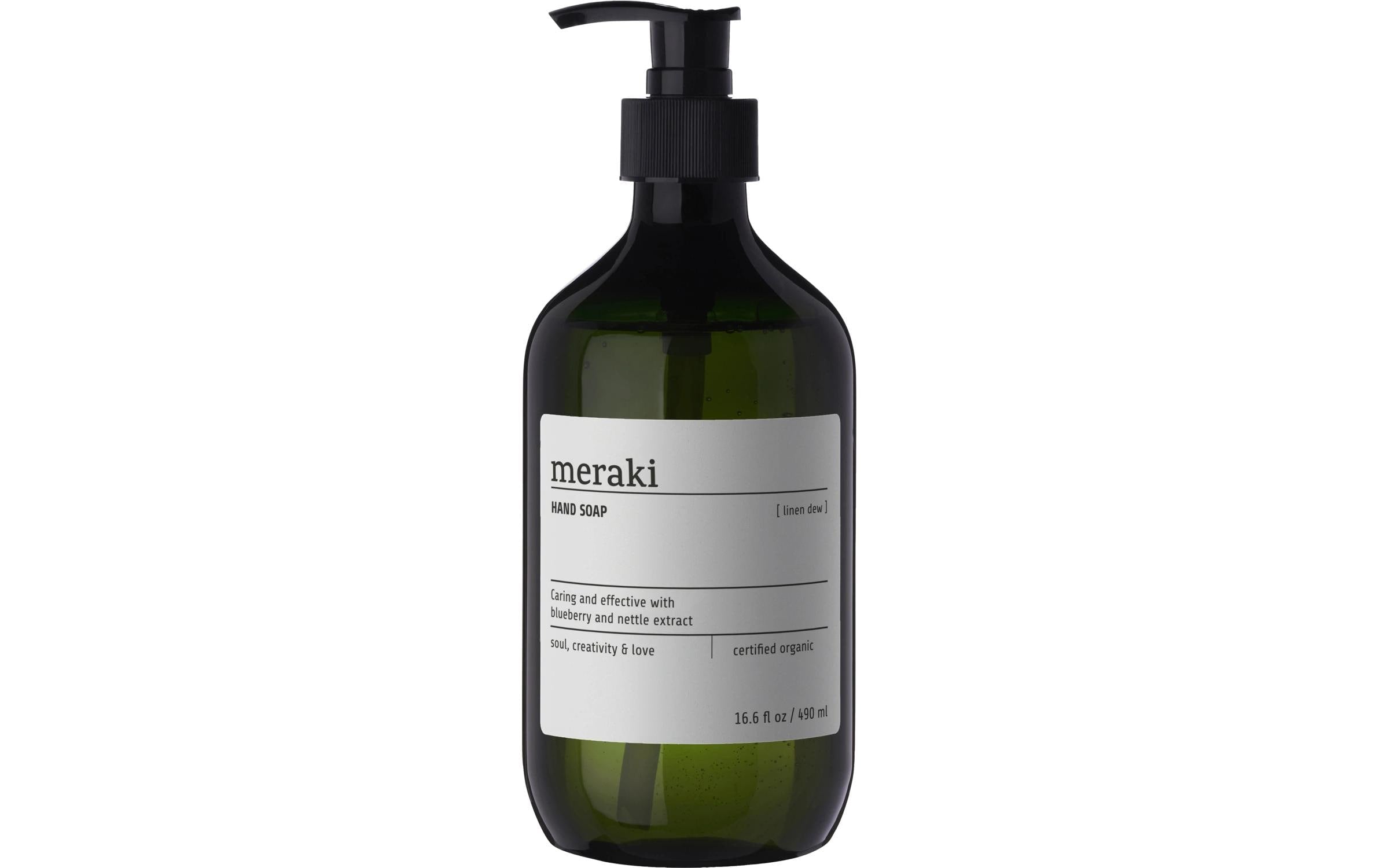 Cisco Meraki Flüssige Handseife – Patchouli, Pfefferminze – Pumpflasche – 490 ml