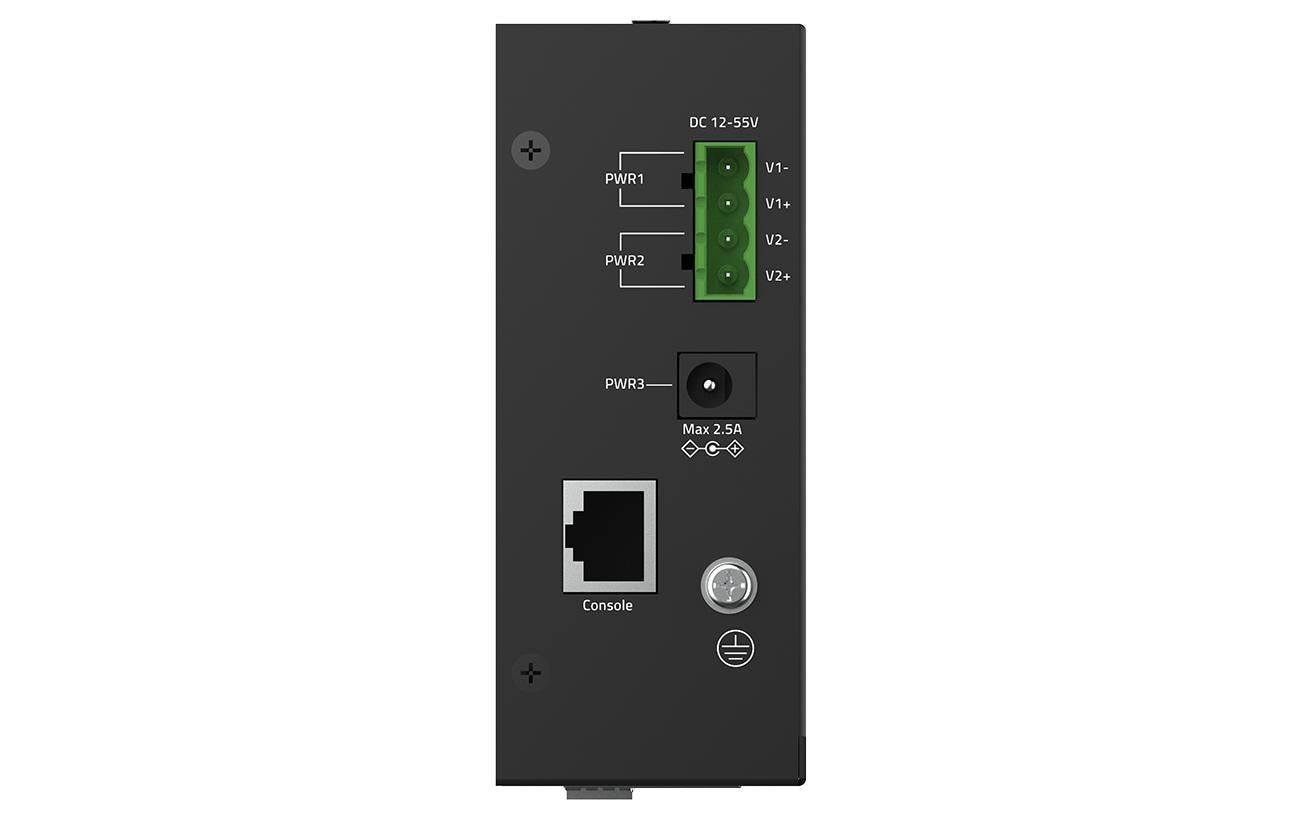 D-Link DIS-210G-12P – Managed L2/L3 Switch – 8× 1G, 4× SFP, PoE+, PoE-Budget 240 W, Hutschiene