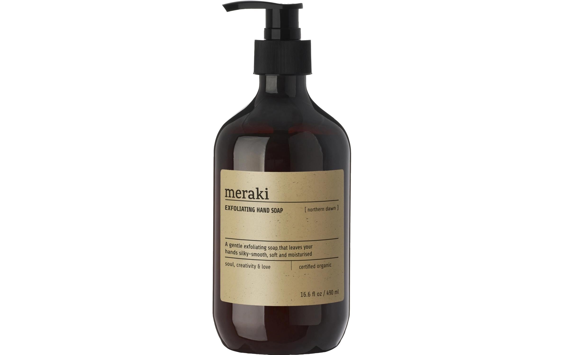 Cisco Meraki Care Flüssige Handseife – mit Peeling, Orange, Zedernholz – 490 ml
