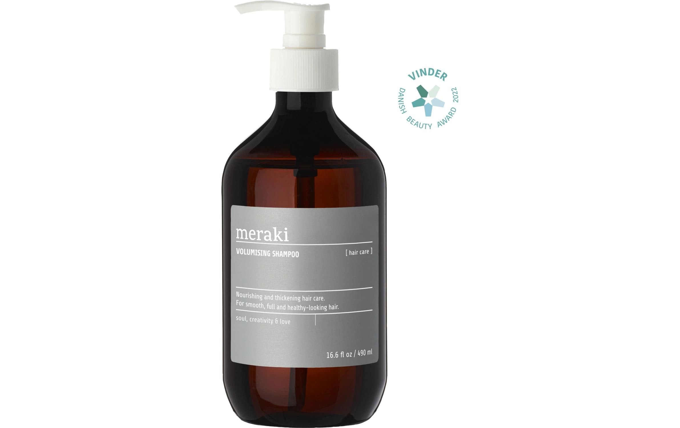 Cisco Meraki Haarshampoo – Volumen, Gurke & Jasmin – 490 ml
