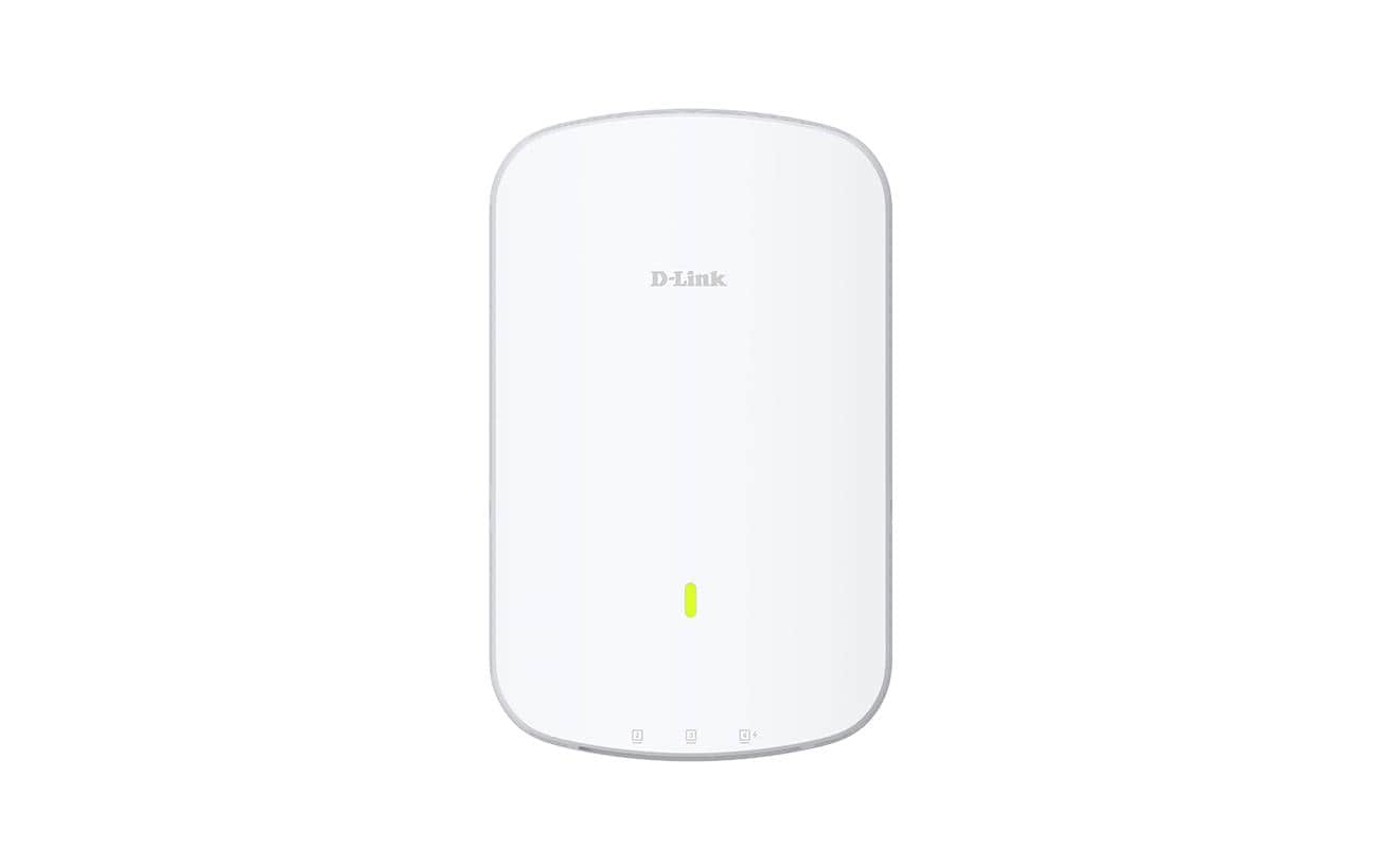 D-Link DAP-X3060W Access Point – Wi-Fi 6 (AX3000), Dual-Band, 3,0 Gbit/s, 4× 1G (1× Uplink, PoE-Passthrough)