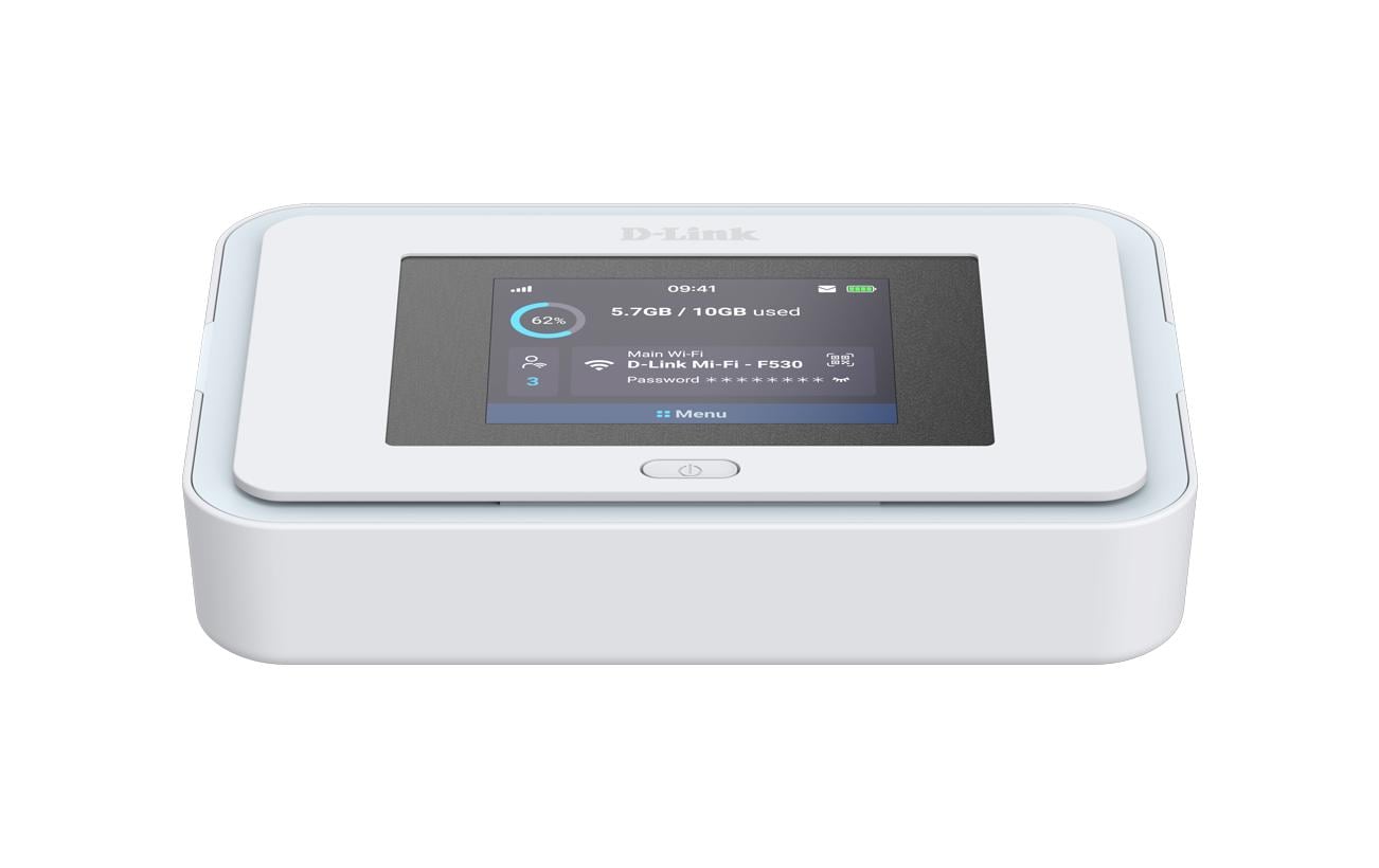 D-Link F530 WLAN-Router – Wi-Fi 6 (AX3000), Dual-Band, USB-C, Akku 5260 mAh