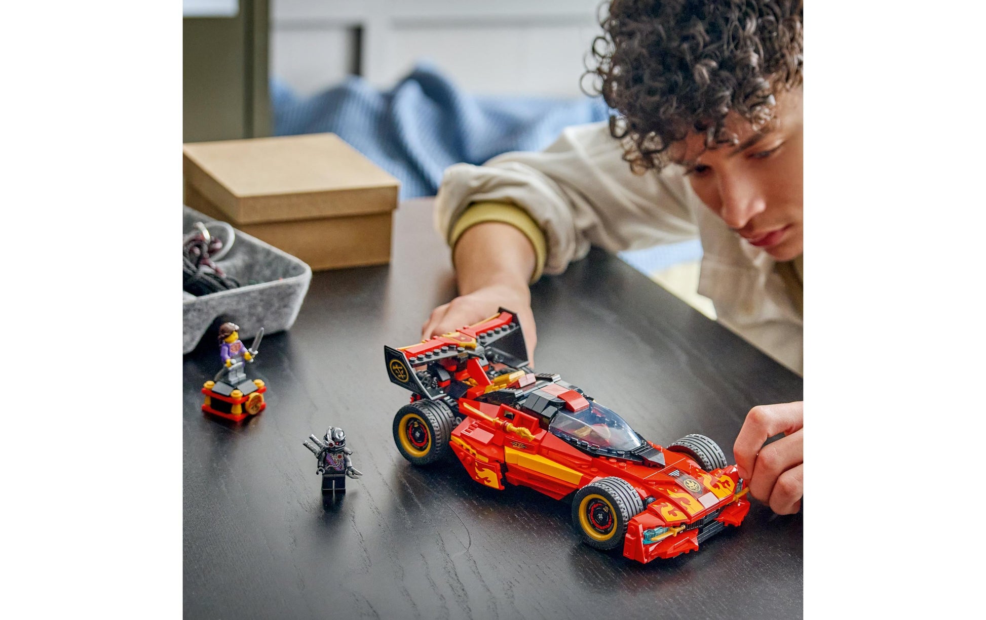 LEGO X-1 Ninja Supercar Baukasten – Ninjago – 691-teilig – 26,2 × 7,05 × 38,2 cm – ab 14 Jahren