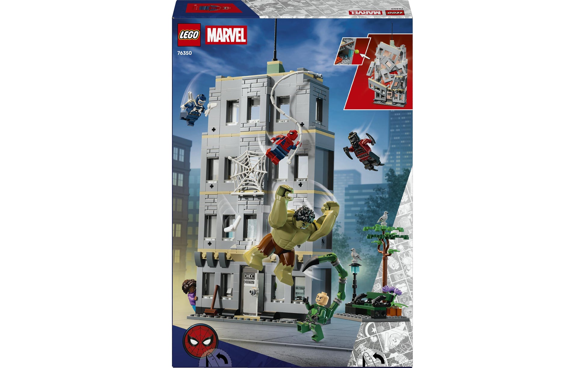 LEGO Super Heroes 76350 Bauset – Marvel – 534-teilig – ab 8 Jahren