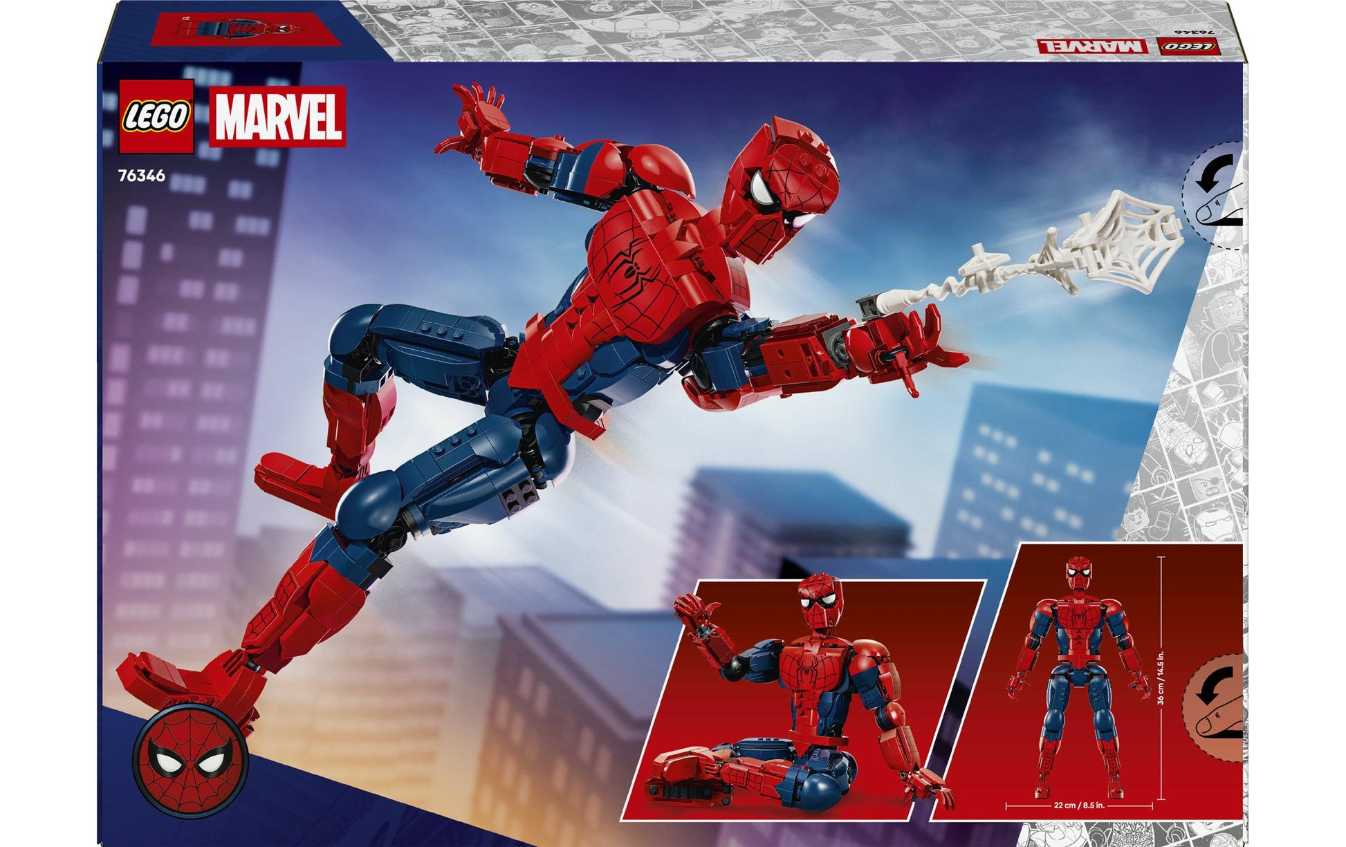 LEGO SUPER HEROES 76346 3D Puzzle – Marvel – 813 Teile – ab 12 Jahren