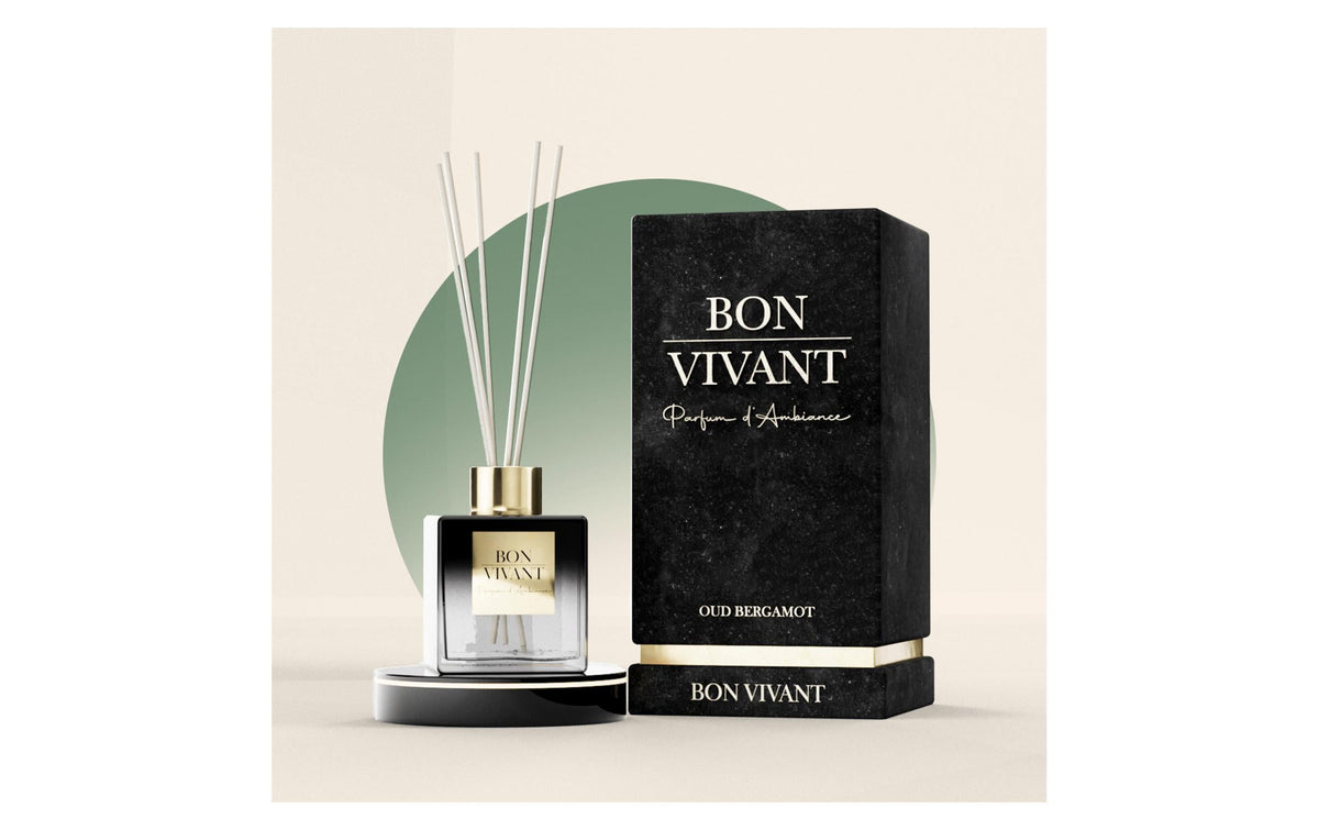 Bon vivant Oud Bergamotte – Duftstäbchen, 120 ml