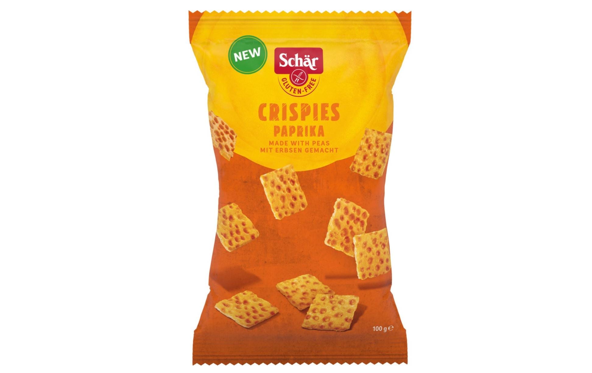 Dr.schär Dr. Schär Crispies Cracker – Paprika, glutenfrei – 100 g