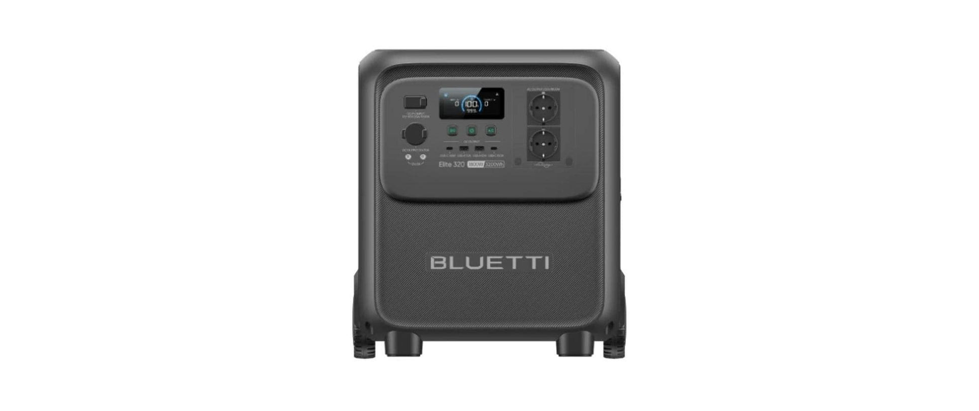 Bluetti Elite 320 Tr. – Powerstation, 3200 Wh, LiFePO4, 2× Schuko (Typ F)