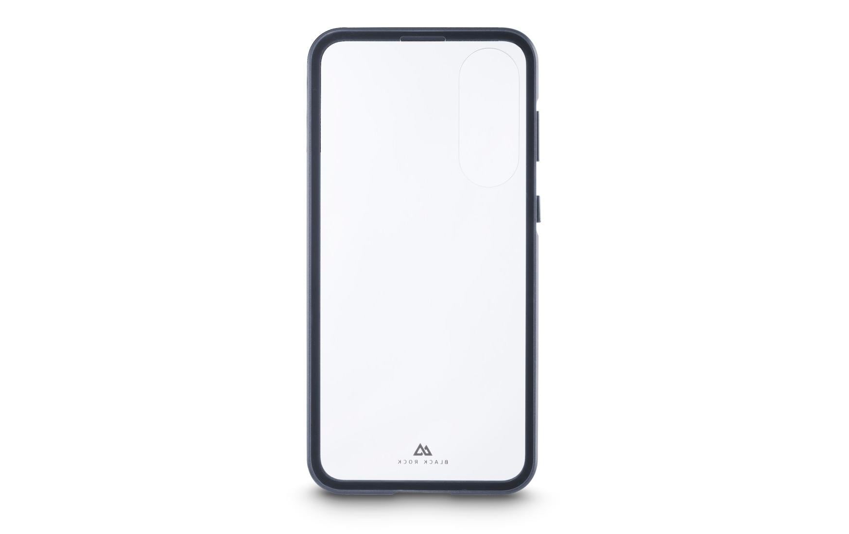 Black rock 360 Grad Glas Backcover – für Samsung Galaxy A57 5G, schwarz/transparent, kratzfest