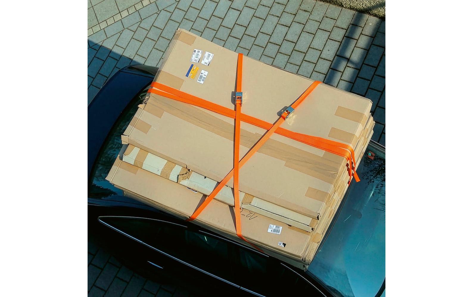 Easymaxx Umreifungsgerät – für Umreifungsband, Bandbreite 25 mm, 4er Set