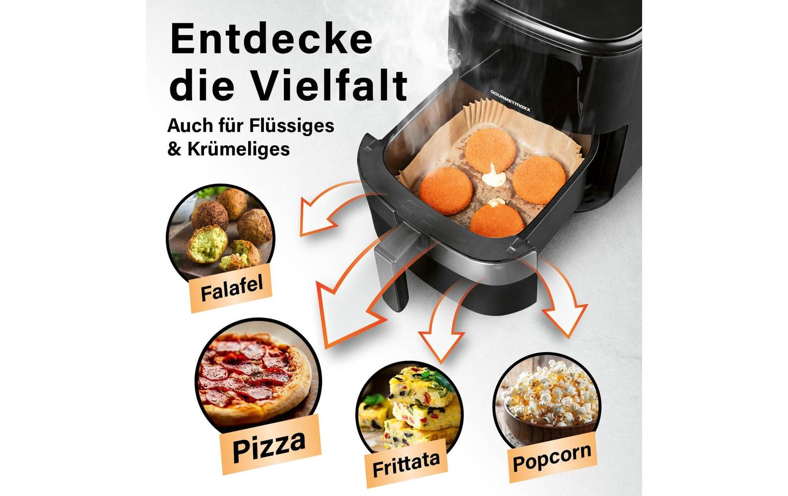 Gourmetmaxx Backpapier 23 × 23 × 4,5 cm, 50 Stk.
