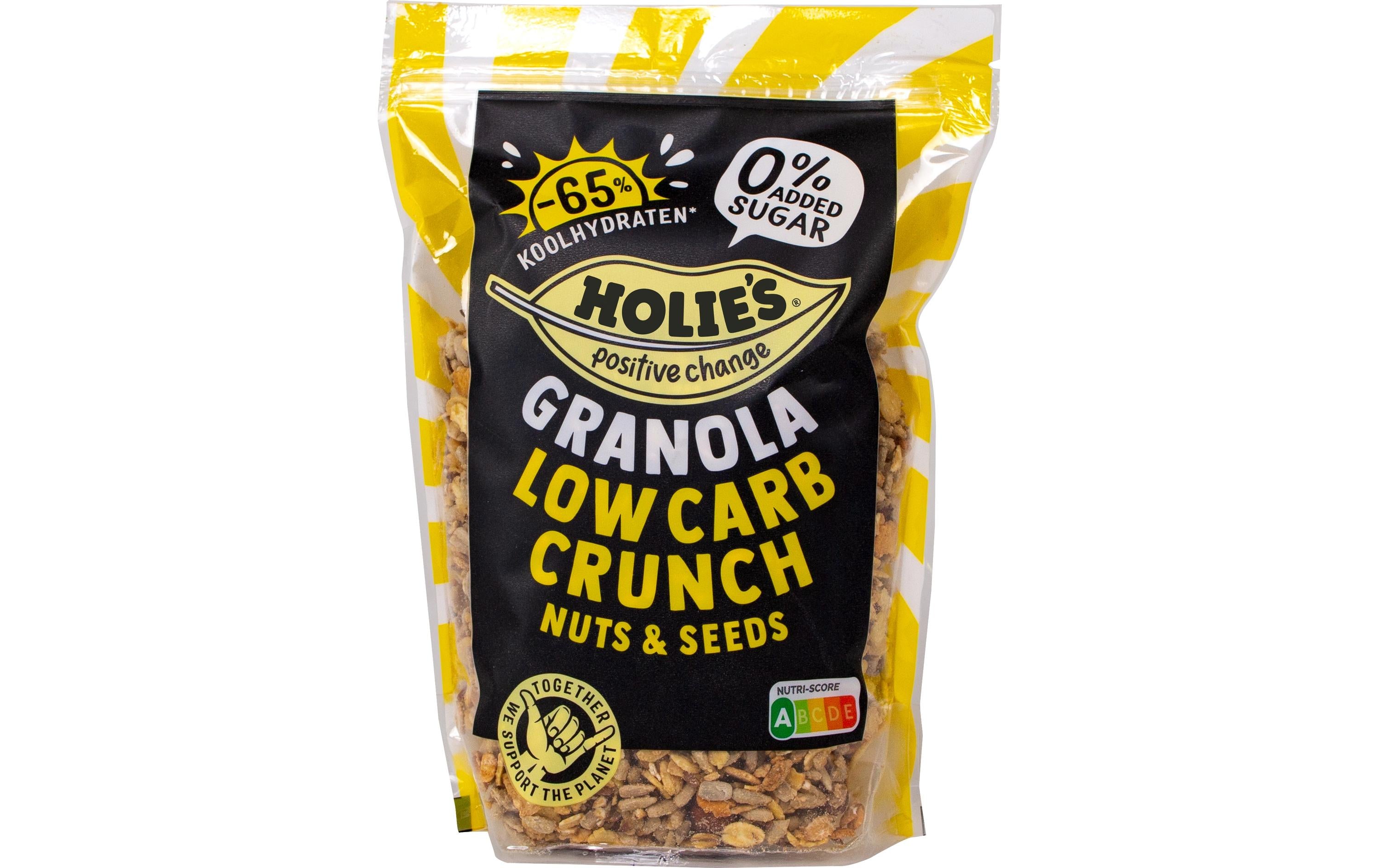 Holie's Knuspermüesli mit Samen, Soja und Nüssen – vegan – 350 g