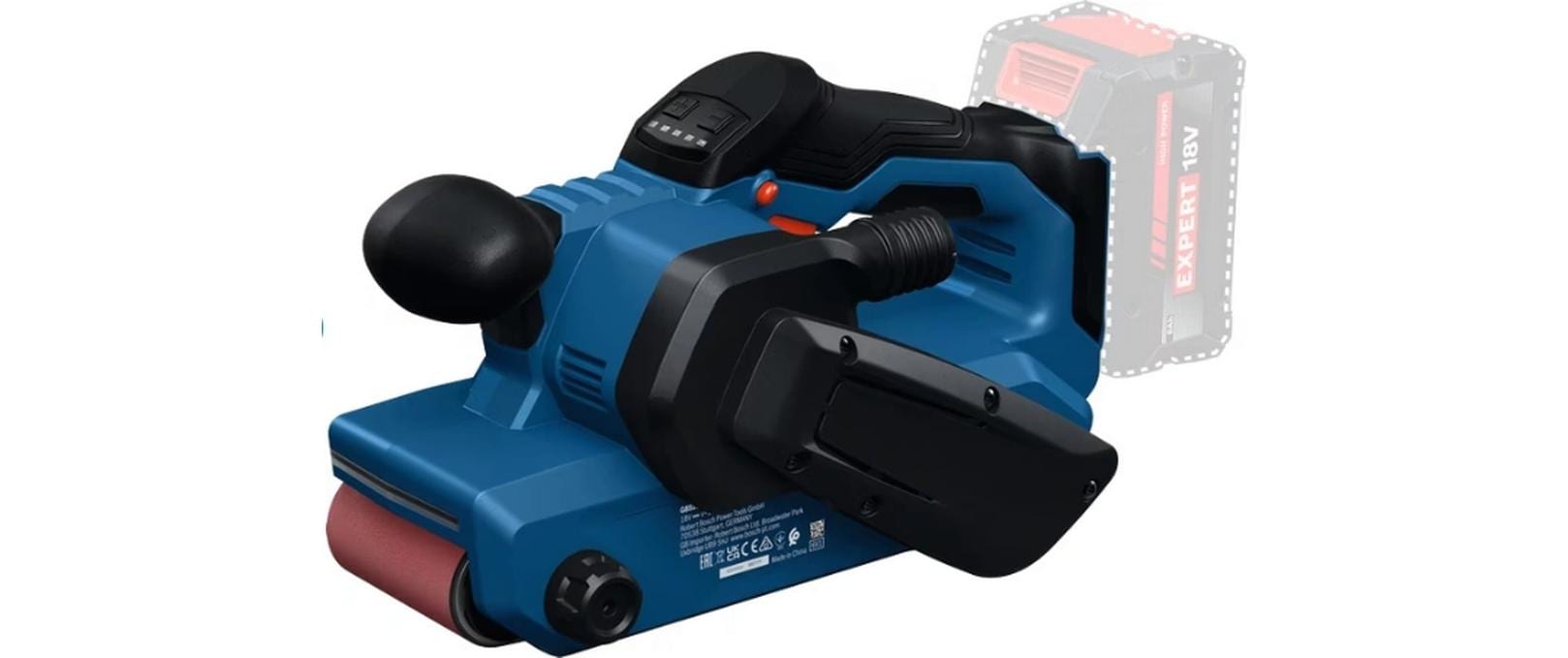 Bosch Professioneller GBS18V-75 Bandschleifer – 18 V – 140 mm – Solo – AMPShare