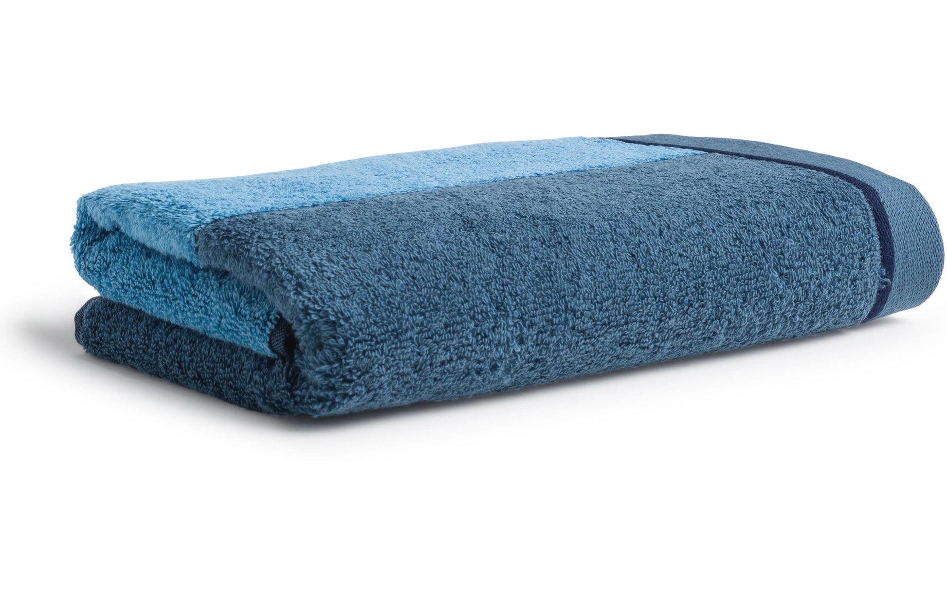 Möve Duschtuch – 67 × 140 cm, Blau, 100% Baumwolle, 530 g/m²