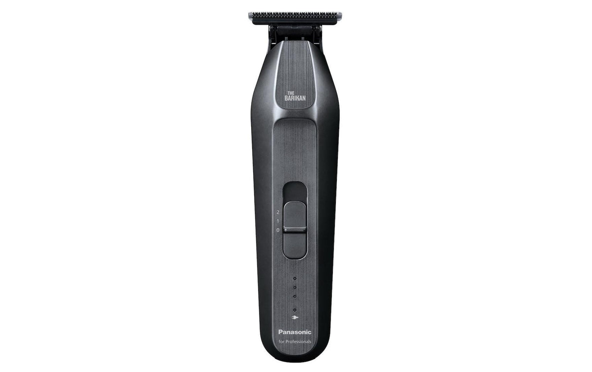 Panasonic Trimmer THE BARIKAN T-Blade ER-X – Silber, Carbon/Metall – Akku 60 min, 0,3–15 mm