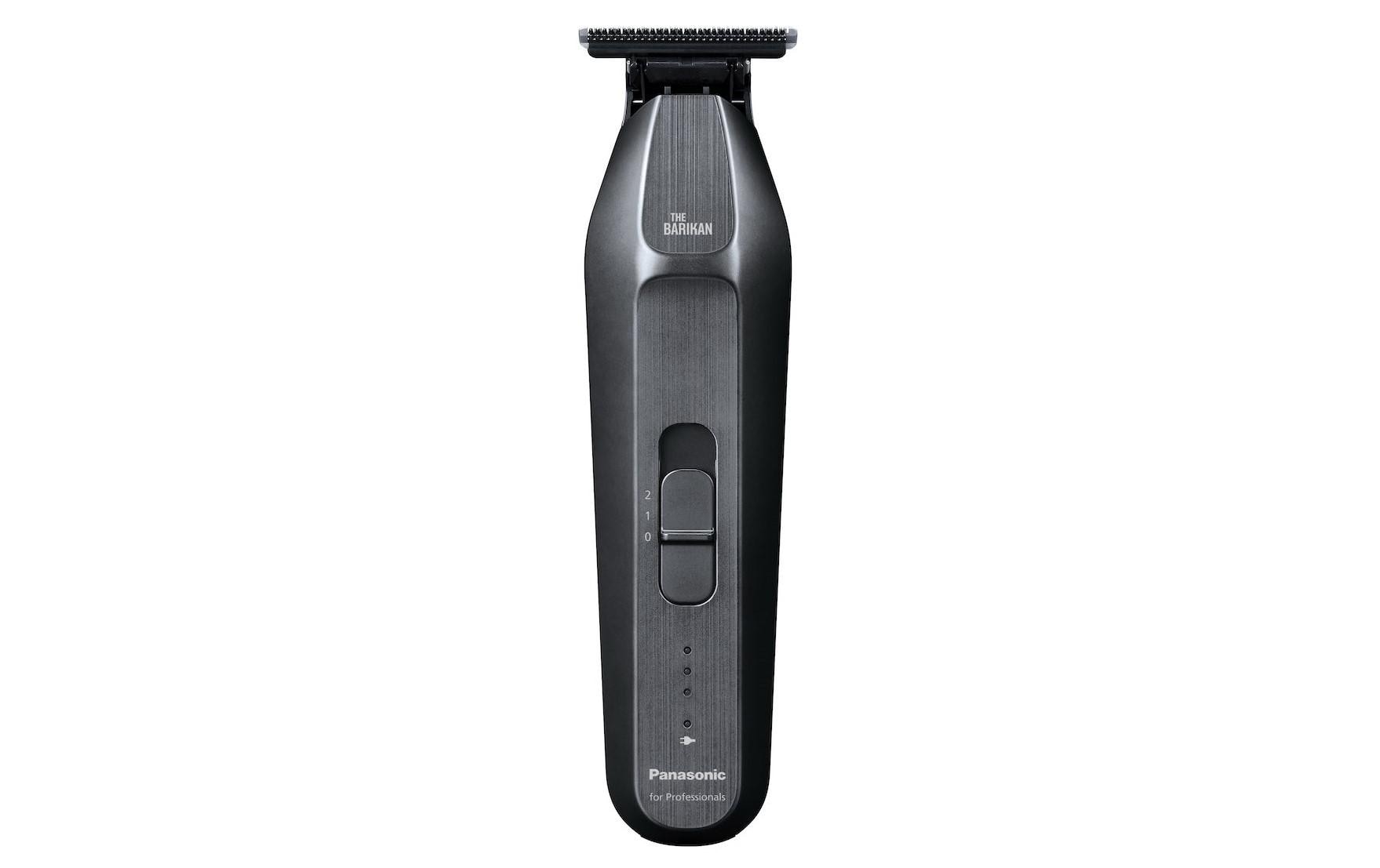 Panasonic Trimmer THE BARIKAN T-Blade ER-X – Silber, Carbon/Metall – Akku 60 min, 0,3–15 mm