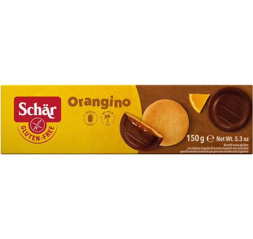 Dr.schär Dr. Schär Orangino Soft Cake Guetzli – Orange, glutenfrei – 150 g