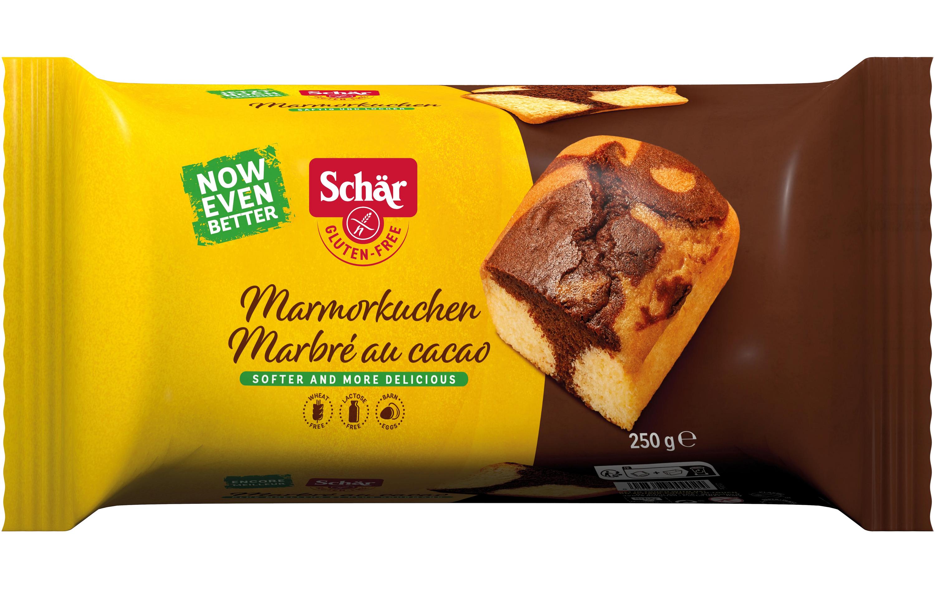 Dr.schär Marmorkuchen – glutenfrei, laktosefrei – 250 g