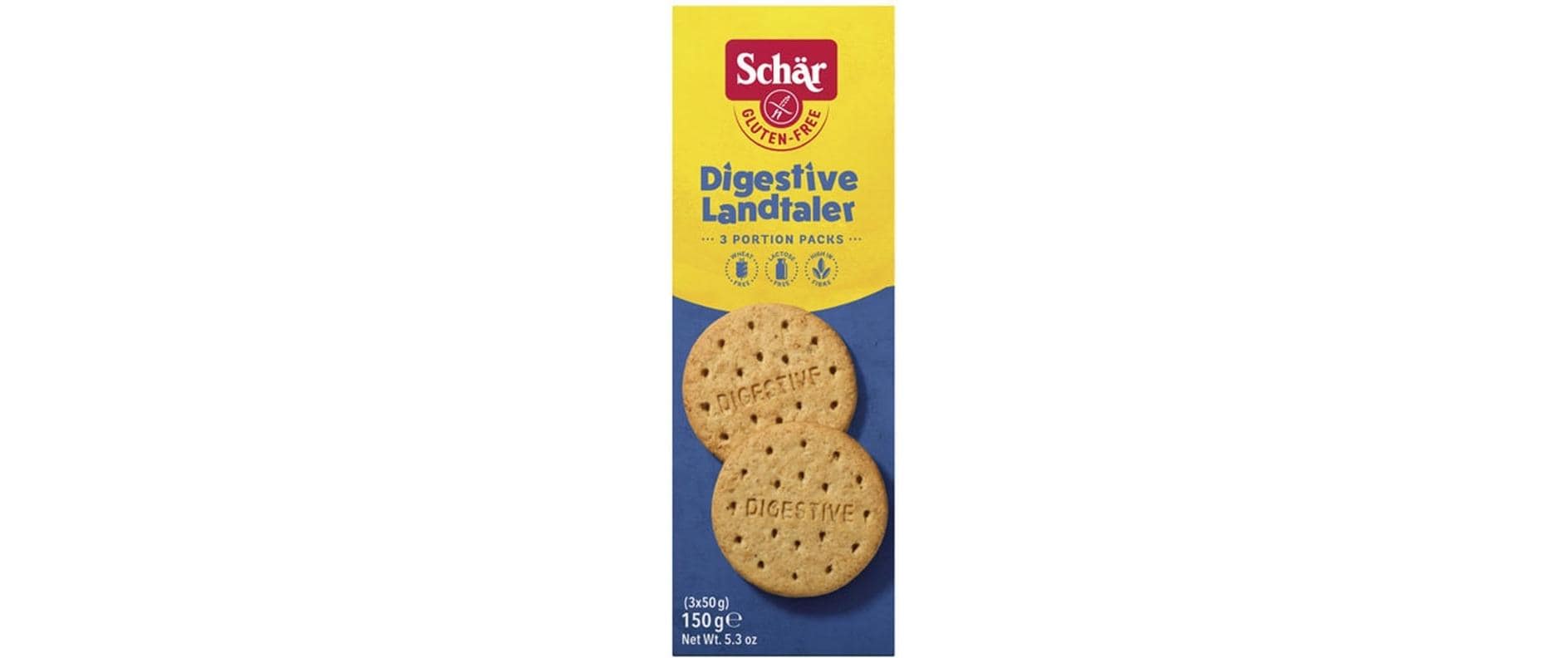 Dr.schär Dr. Schär Digestive Landtaler Guetzli – glutenfrei, vegan – 150 g
