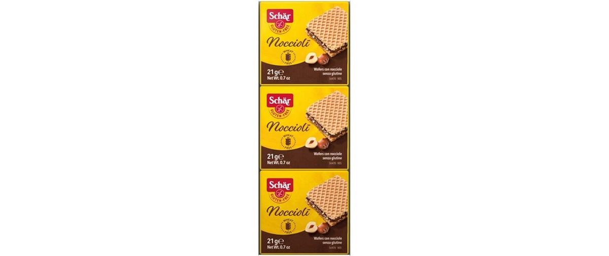 Dr.schär Dr. Schär Noccioli Snack Waffelgebäck – Haselnuss, glutenfrei – 63 g