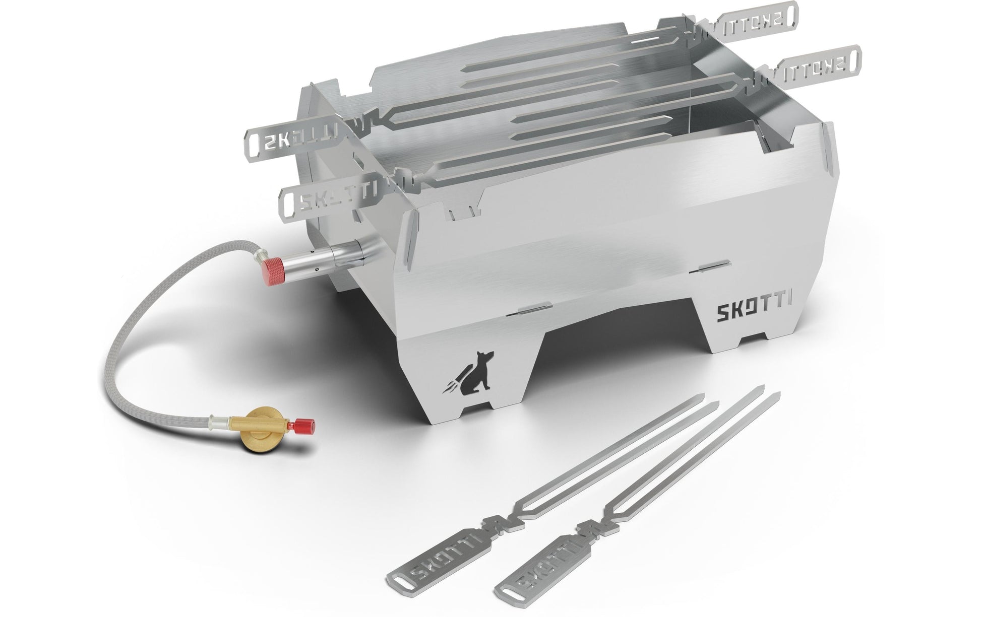 Skotti Zahnstocher 6 Stk., 28 cm, Edelstahl