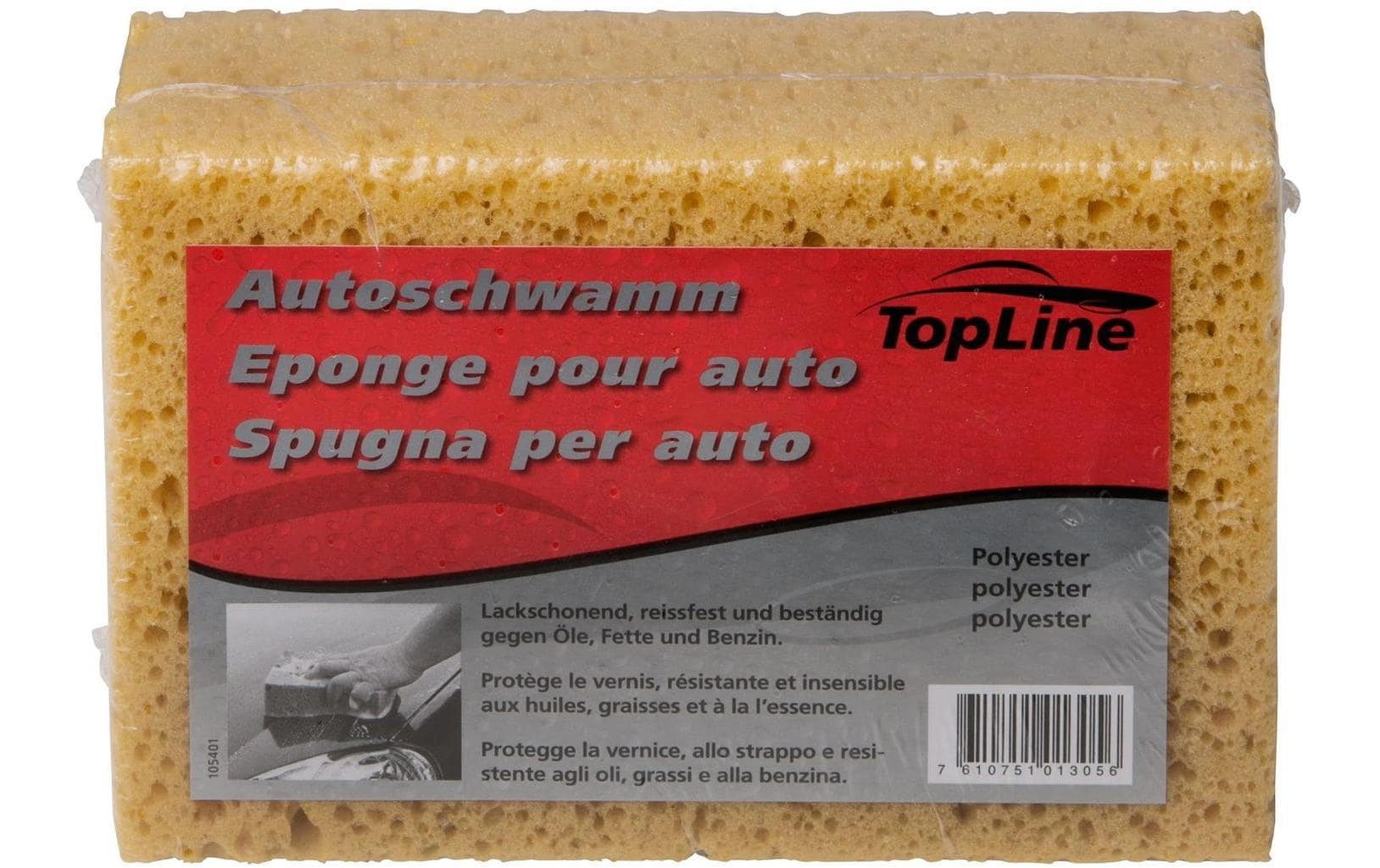 Topline Autoschwamm Polyester – 17 × 11 × 6,5 cm