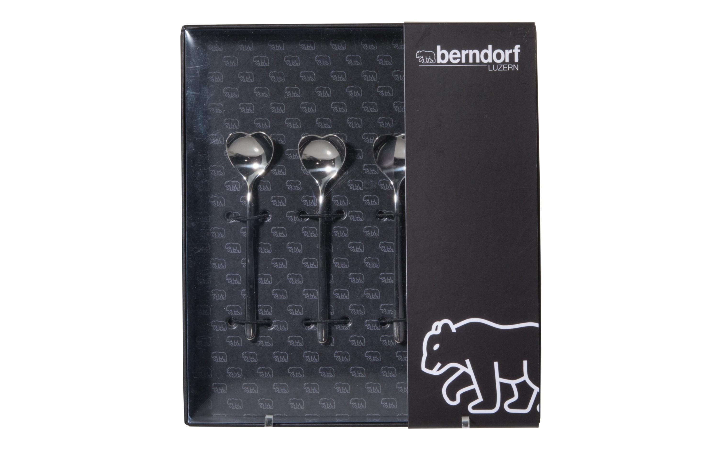 Berndorf Espressolöffel – 4er-Set, 10,4 cm, Edelstahl