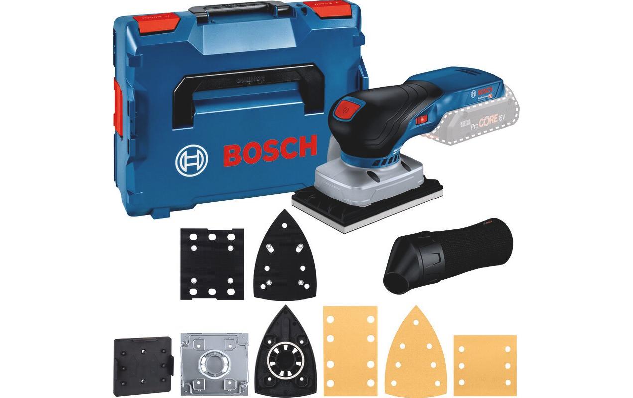 Bosch Professioneller GSS 18V-13 Akku-Schwingschleifer – 18 V – 131 mm – Solo, L-BOXX – AMPShare