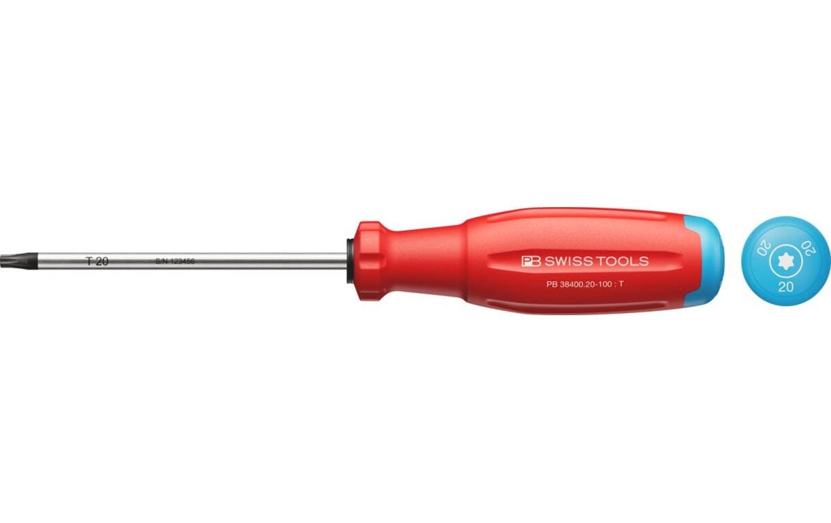 PB Swiss Tools – Schraubenzieher-Set (Standard) TX (T20), 1-teilig, PB 38400.20-100