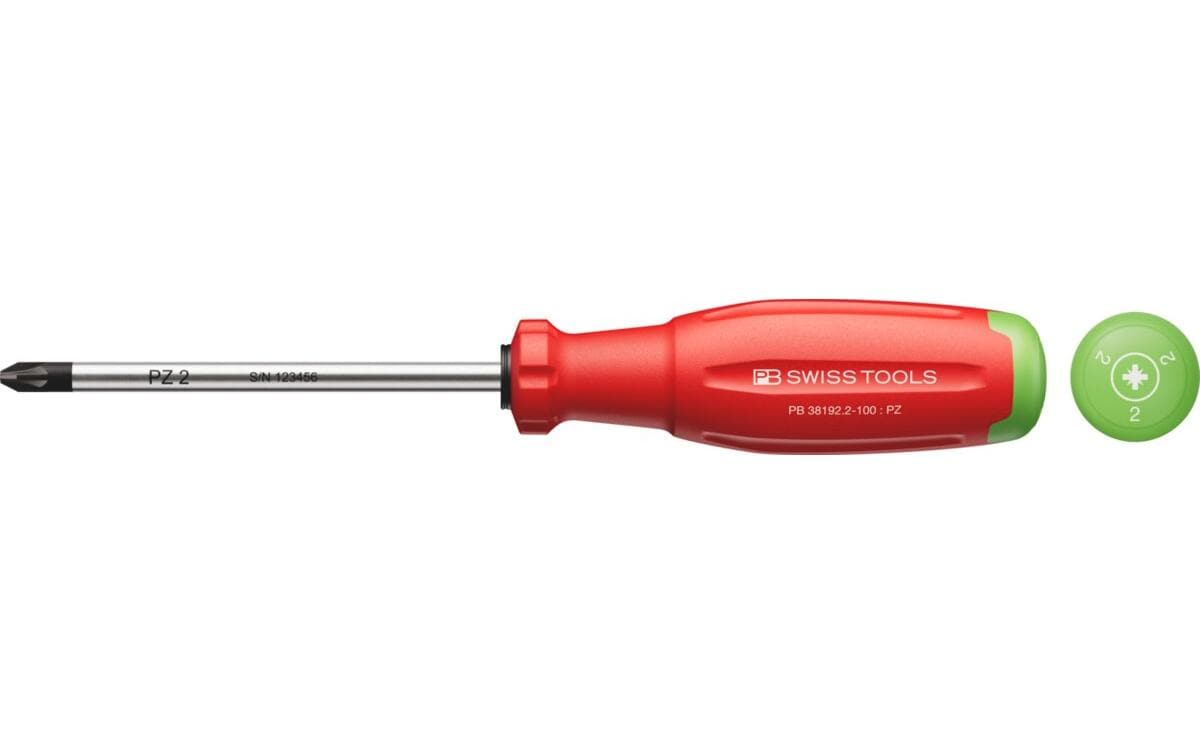 PB Swiss Tools – Schraubenzieher-Set PZ, 1-teilig – PB 38192.2-100