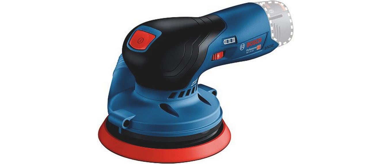 Bosch Professional GEX 12V-125 Akku-Exzenterschleifer – 12 V – Ø 125 mm – Solo – Professional 12 V