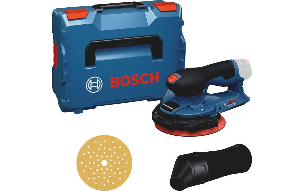 Bosch Professional GEX 12V-150-3 Akku-Exzenterschleifer – 12 V – Klettverschluss – Solo