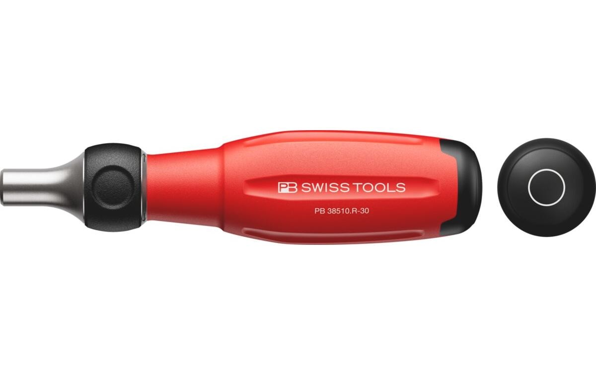 PB Swiss Tools – Bithalter 1/4", mit Ratsche, 150 mm – PB 38510.R-30