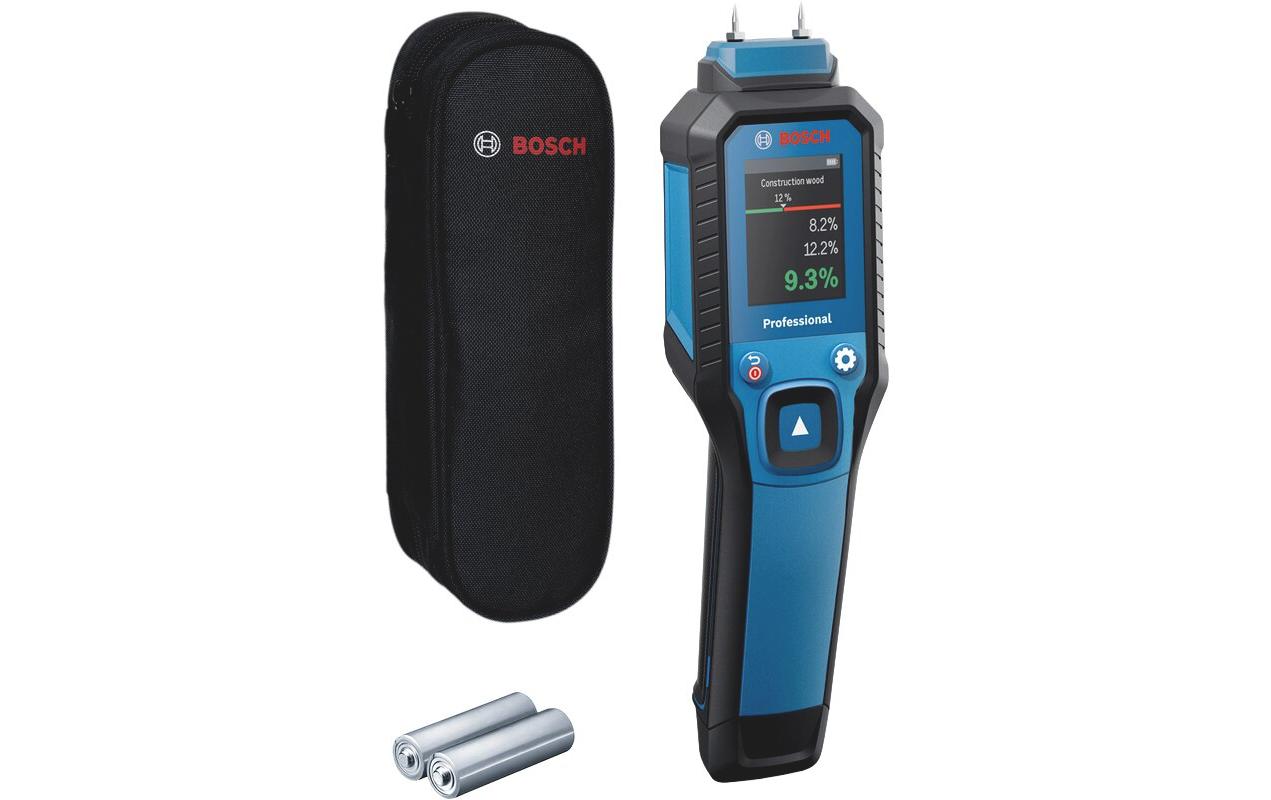 Bosch Materialfeuchtigkeitsmesser GMP 1-13 – Messgenauigkeit 1%, Einheiten umschaltbar