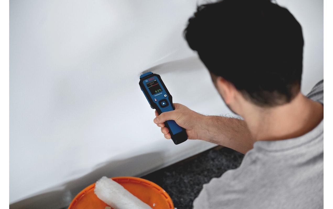 Bosch Materialfeuchtigkeitsmesser GMP 1-13 – Messgenauigkeit 1%, Einheiten umschaltbar