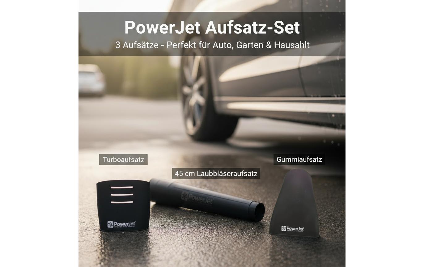PowerJets Aufsatz-Set – für PowerJets Luftgebläse