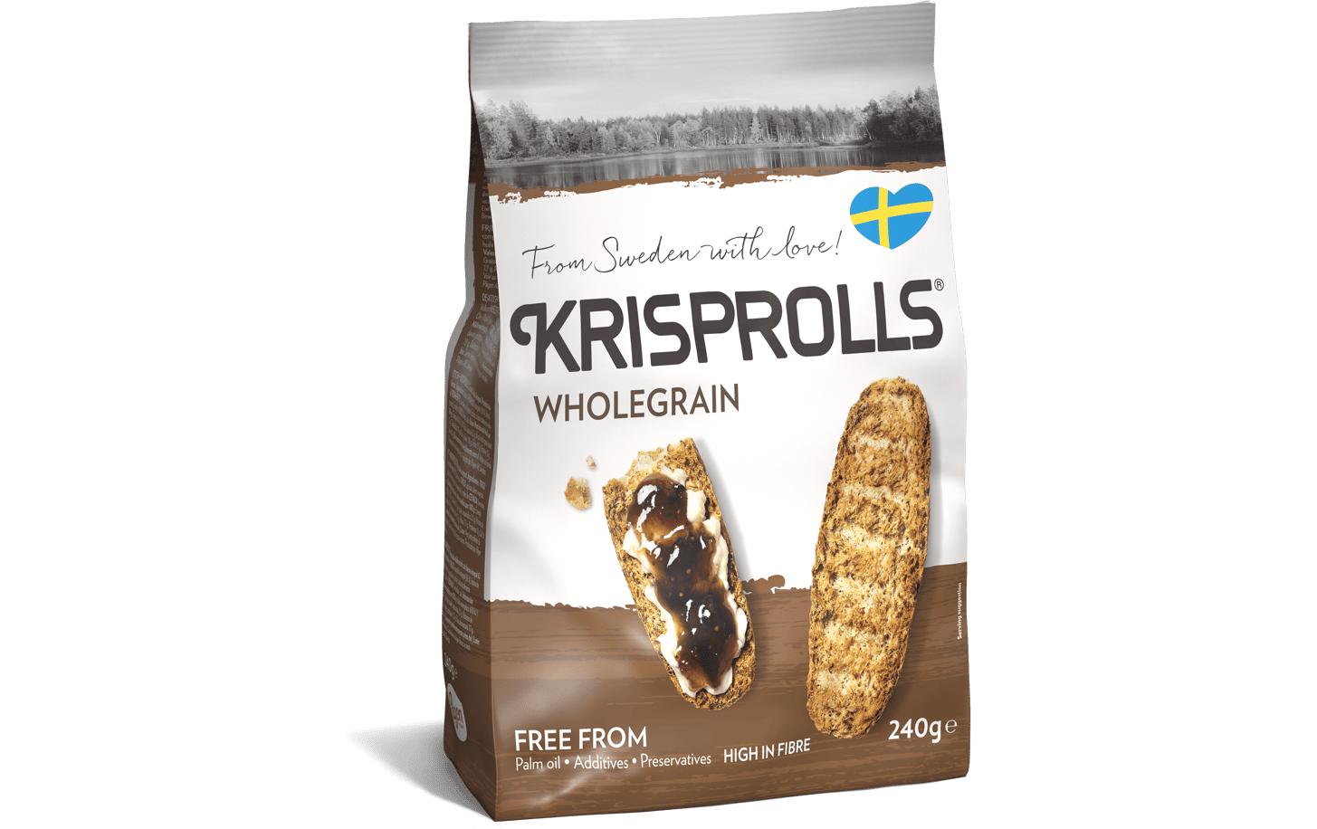 Pågen Krisprolls Gebäck – Vollkorn, Vegan – 240 g