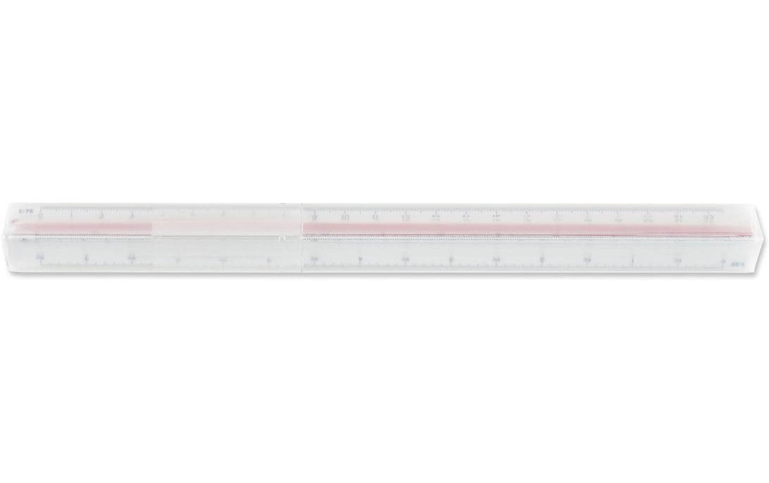 Aristo Reduktionsmassstab – 30 cm – Dreikant – Skalen 1:20–1:125 – Kunststoff