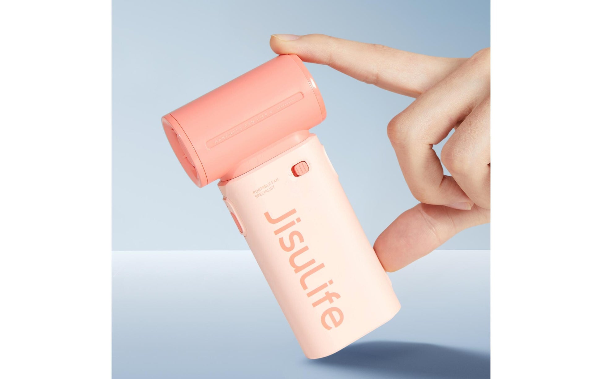 Jisulife Handventilator Handheld Fan 9 – 3600 mAh, Pink