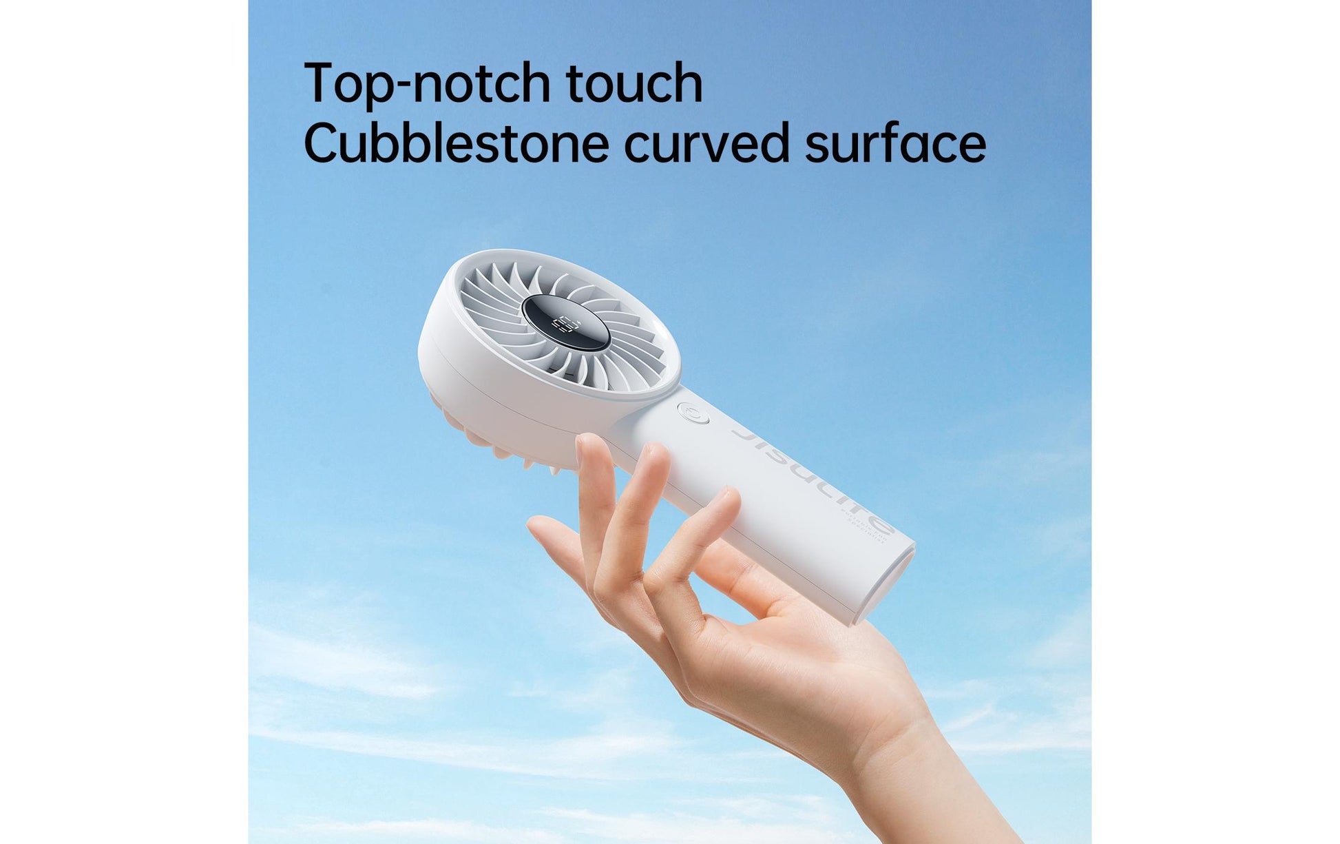 Jisulife Handventilator – 3600 mAh, Grau