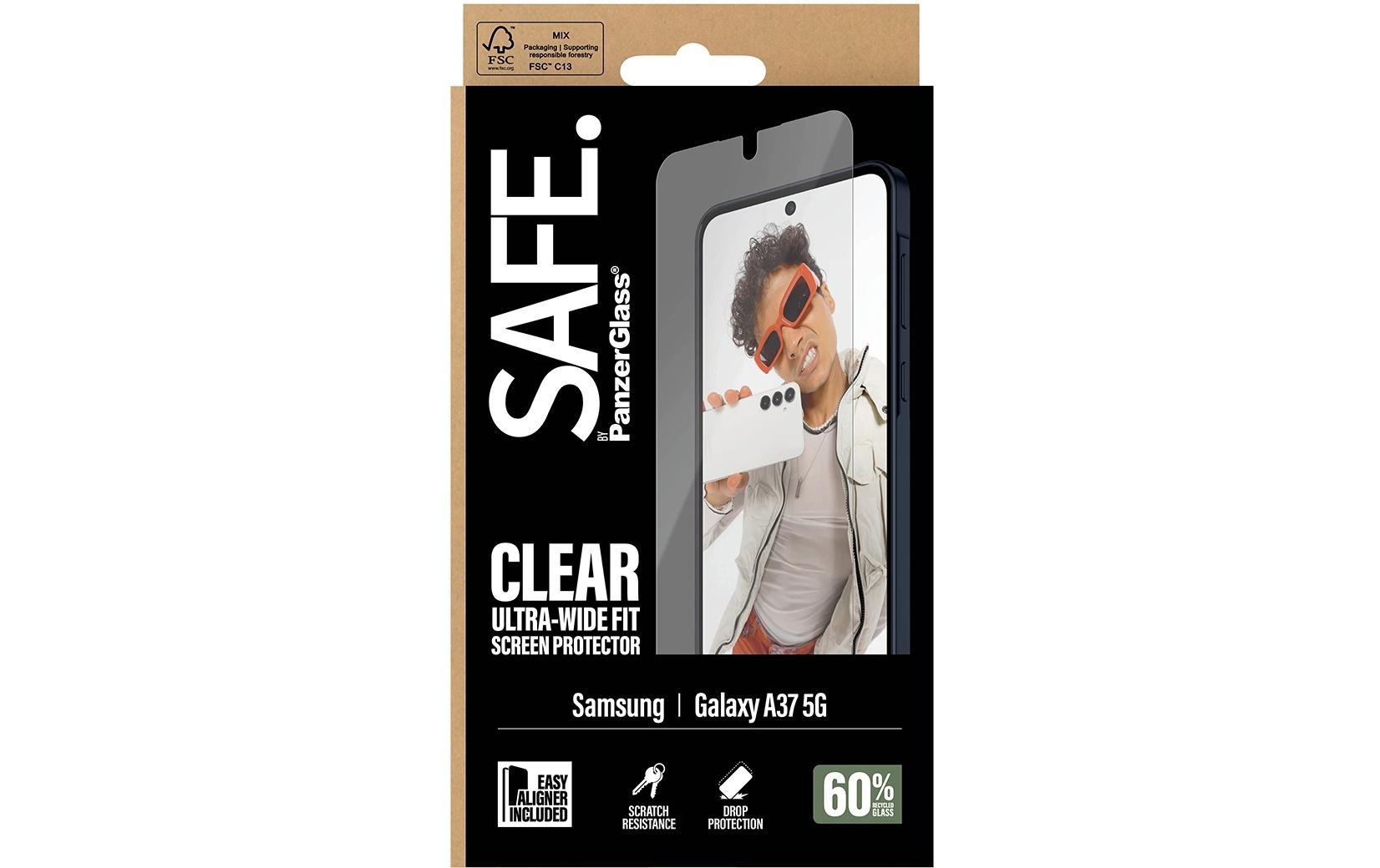 SAFE. – Displayschutz (Folie), Ultra-Wide Fit – für Galaxy A37 5G